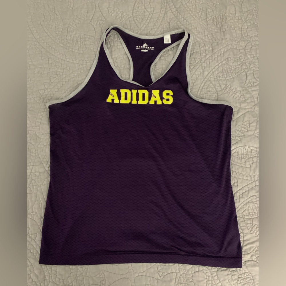 Adidas Mesh Racerback Tank Top